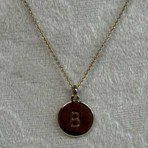 kate spade Gold Initial Pendant Necklace